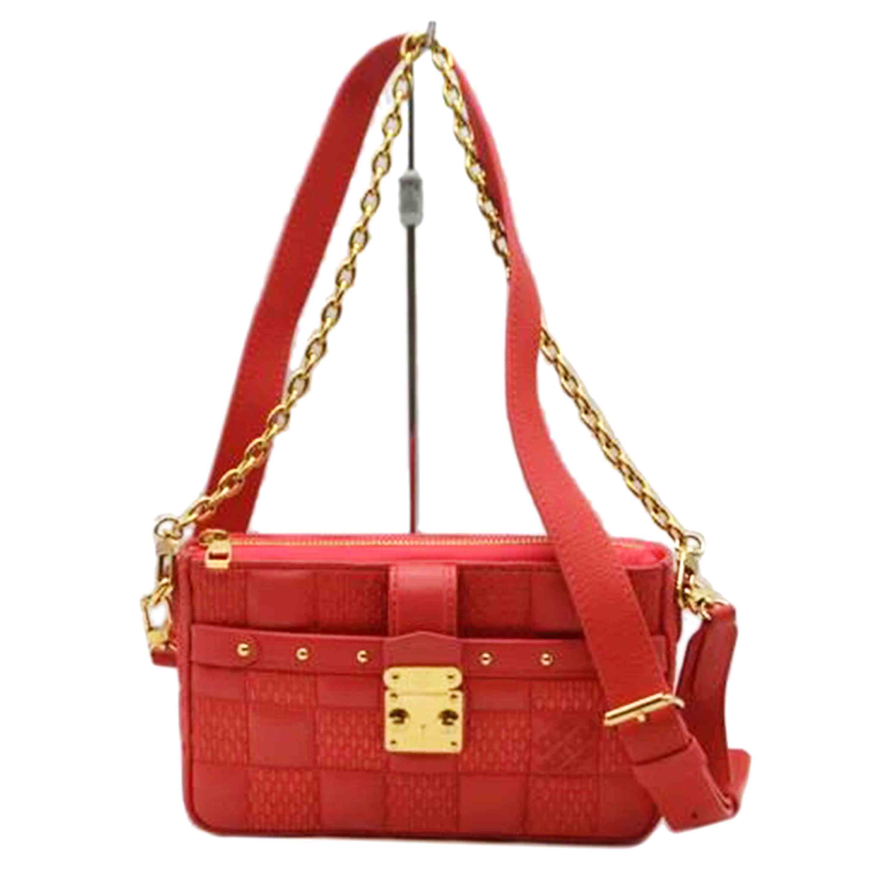 LOUIS VUITTON ルイ・ヴィトン/ポシェット・トロカ/ダミエ・ジャイアントレザー/ローズ/M59049/RFI****/SAランク/89【中古】 LOUIS VUITTON ルイヴィトン/ブランドバッグ・小物｜WonderREX-ONLINE