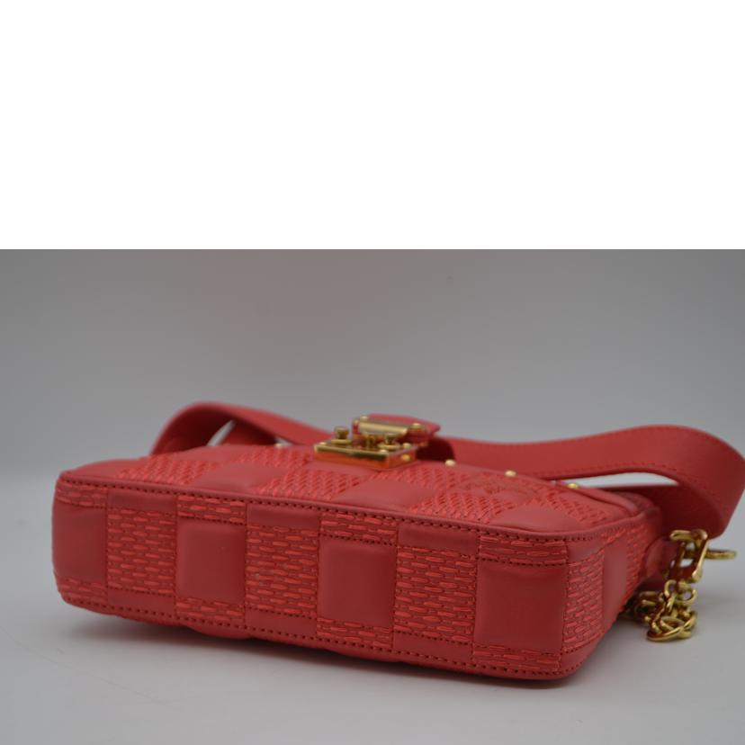 LOUIS VUITTON ルイヴィトン/ポシェット・トロカ/ダミエ・ジャイアントレザー/ローズ/M59049//RFI****/SAランク/89