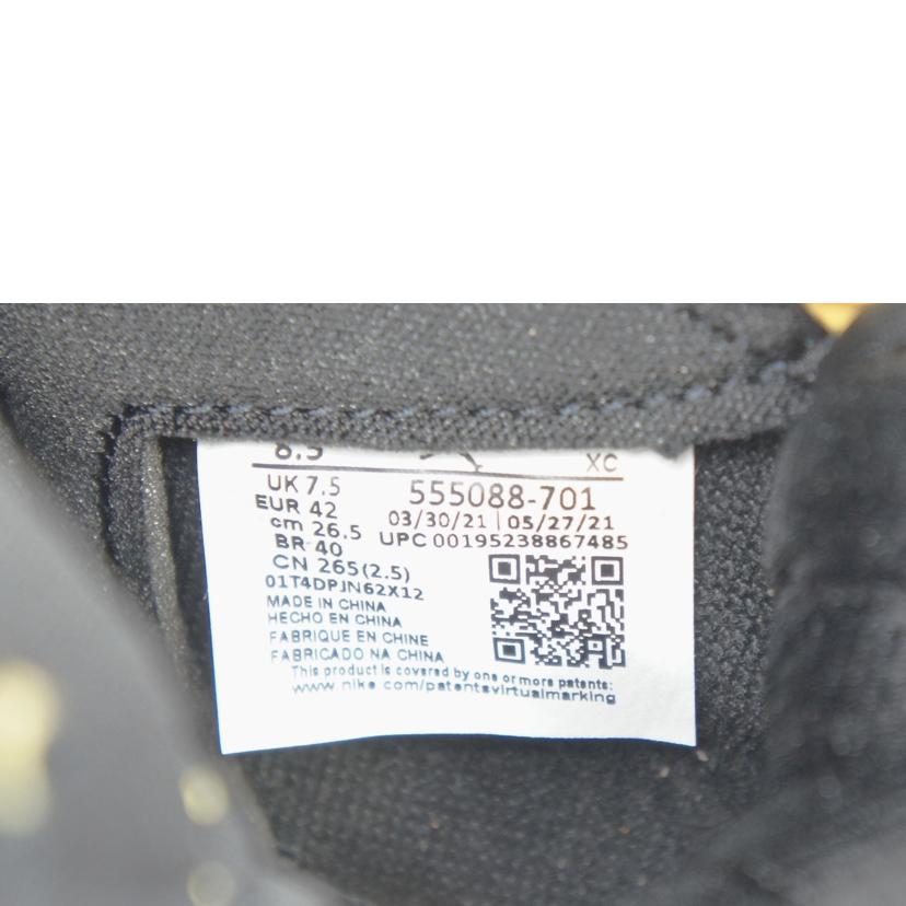 NIKE ナイキ/エアジョーダン1ハイOG/パラン/555088-701//サイズ:26.5cm/Aランク/75