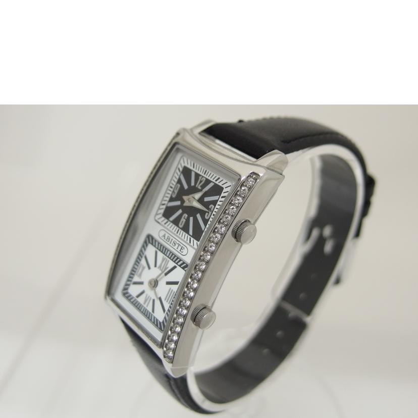 ABISTE アビステ/デュアルタイムウォッチ/レディース/クオーツ//Aランク/04