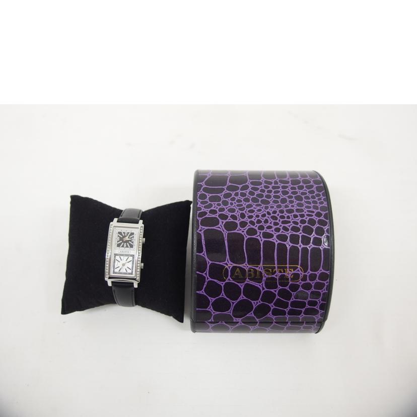 ABISTE アビステ/デュアルタイムウォッチ/レディース/クオーツ//Aランク/04