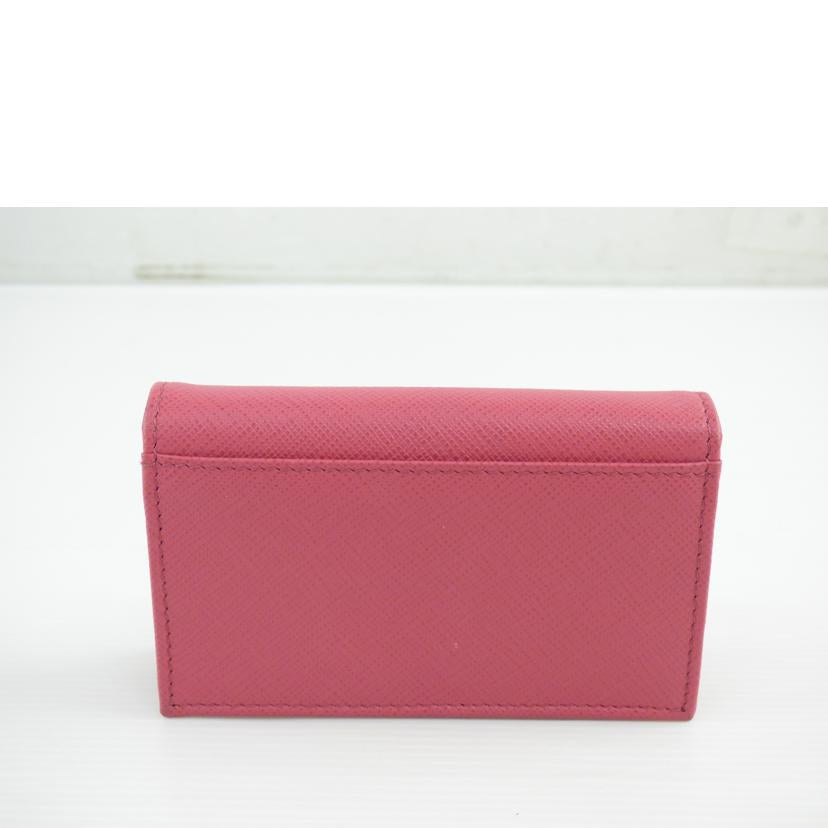 PRADA プラダ/サフィアーノレザー名刺入れ/1MC122//Bランク/64