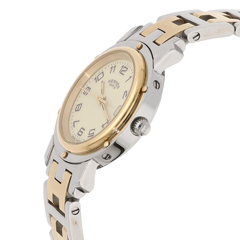 HERMES エルメス/クリッパー・ベージュ/レディース/クオーツ/CL4.220//216****/Aランク/92