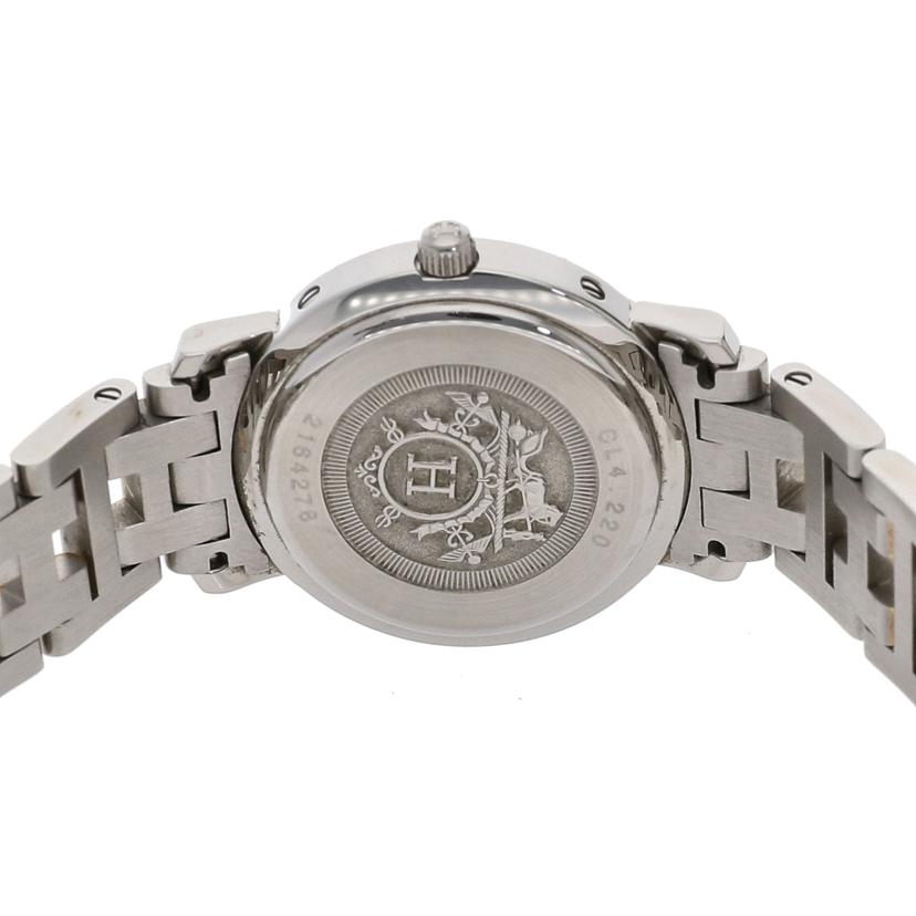 HERMES エルメス/クリッパー・ベージュ/レディース/クオーツ/CL4.220//216****/Aランク/92