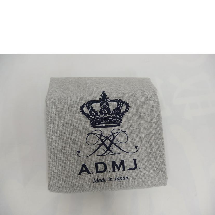 ADMJ エーディーエムジェイ/ADMJ レザーショルダーバック/ベージュ//ABランク/82