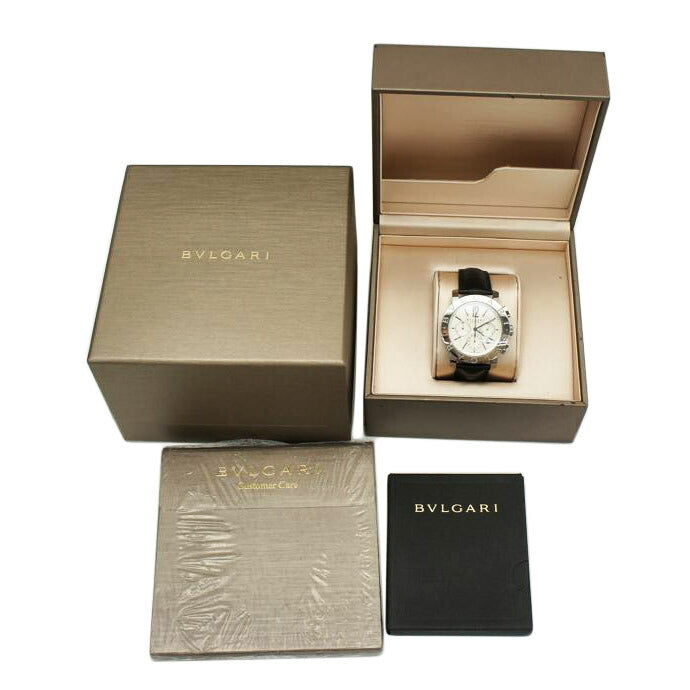 BVLGARI ブルガリ/ブルガリブルガリ・クロノグラフ/メンズ/自動巻/BB42SLCH//O45**/Aランク/19