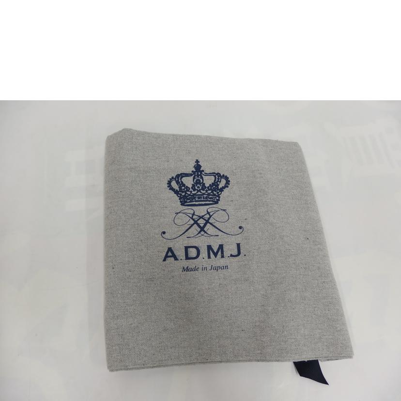 ADMJ エーディーエムジェイ/ADMJ スワロスキー レザーミニトートバック/ブラウン//ABランク/82