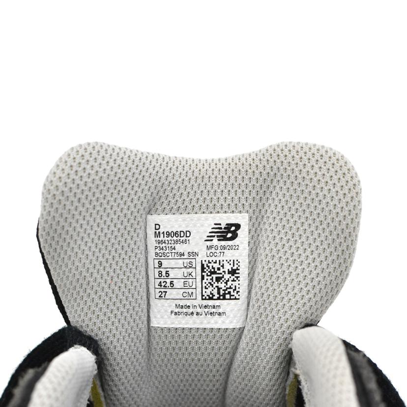 NB ニューバランス/1906D/プロテクションパック/ブラック/M1906DD//サイズ:27cm/ABランク/75