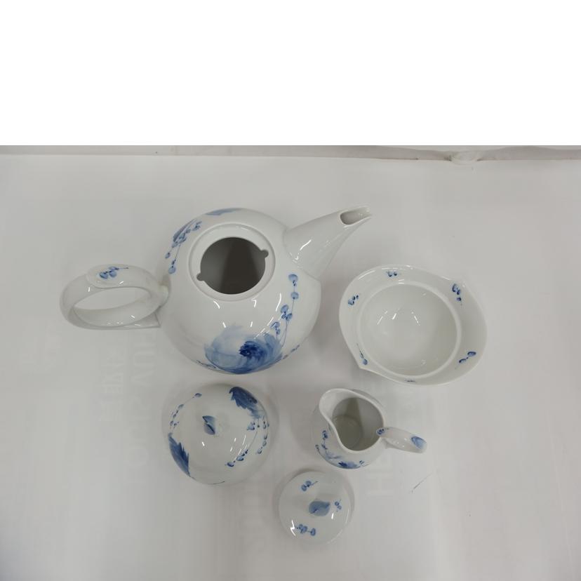 マイセン/ブルーフラワー3点セット//Aランク/82