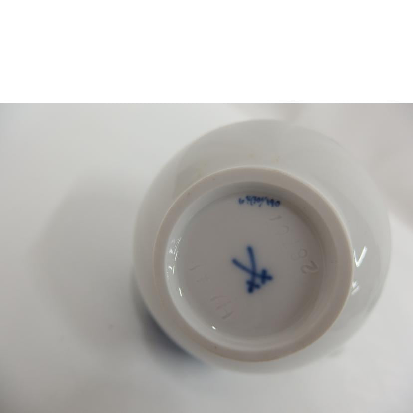 マイセン/ブルーフラワー3点セット//Aランク/82