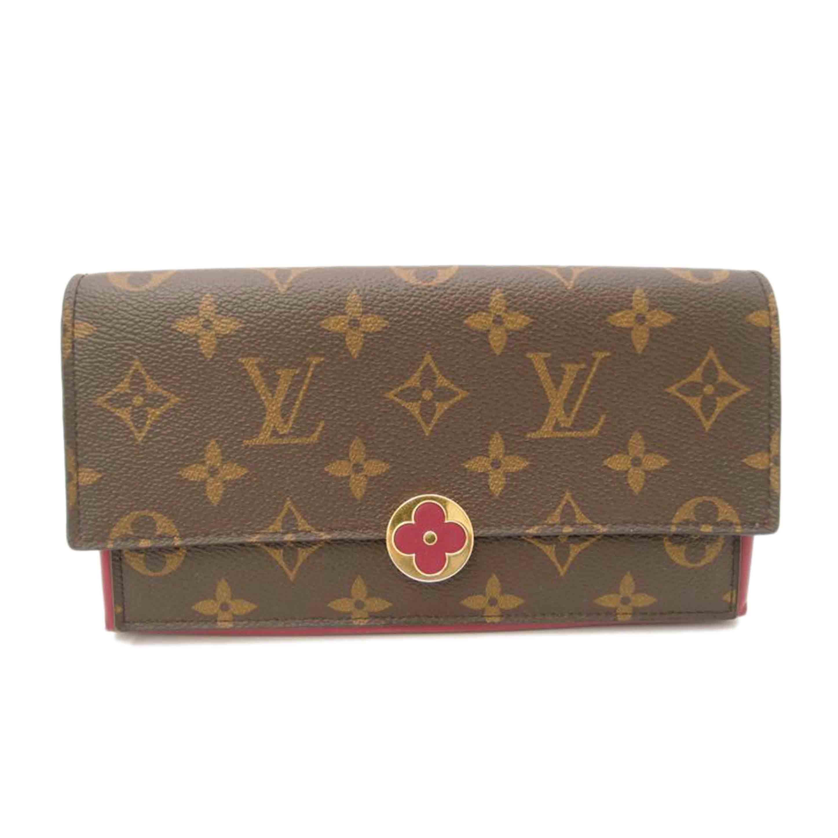 LOUIS VUITTON/ポルトフォイユ・フロール/モノグラム/M64585//CA1***/ABランク/69