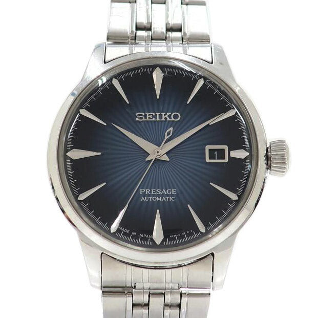 SEIKO セイコー/プレサージュ オートマチック 風防キズ ベルト社外品/4R35-01T0//785***/Bランク/65