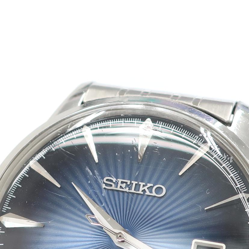 SEIKO セイコー/プレサージュ オートマチック 風防キズ ベルト社外品/4R35-01T0//785***/Bランク/65