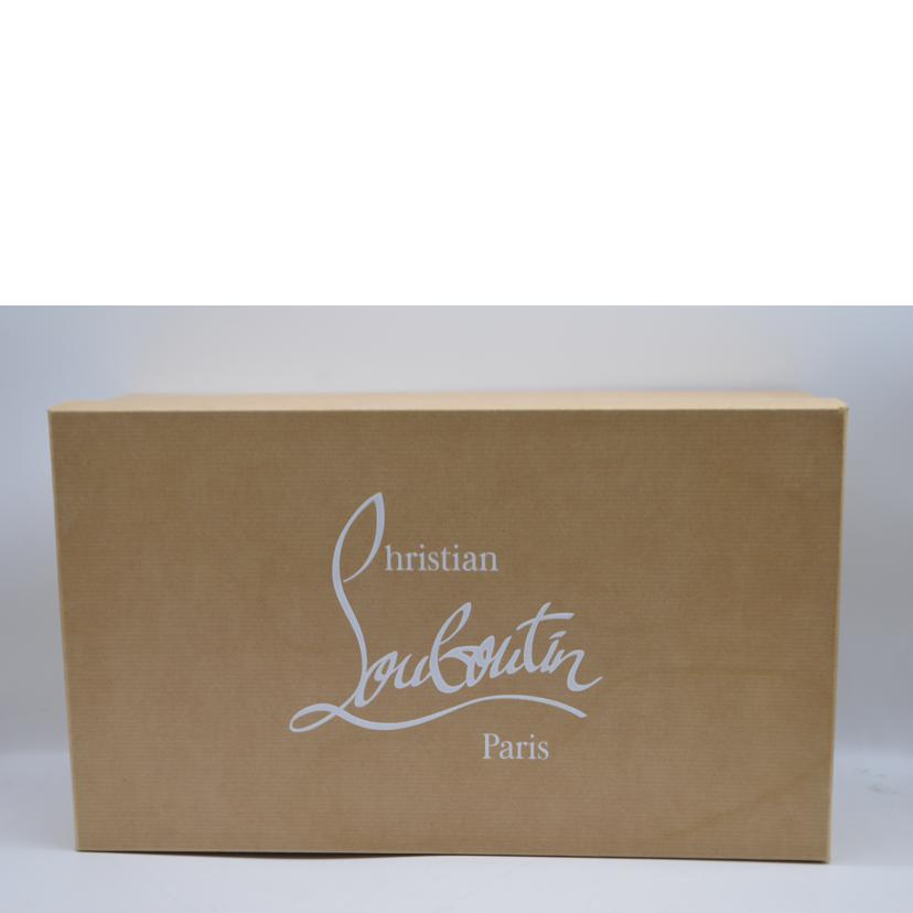 C.Louboutin クリスチャンルブタン/セーラーボートホワイトレザースリッポン/24.5cm/1230214//ABランク/89