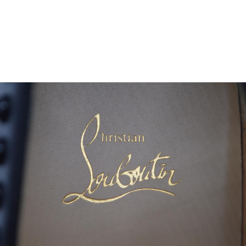 C.Louboutin クリスチャンルブタン/スパイクスタッズレザースリッポン/26.5cm/3130344//ABランク/89