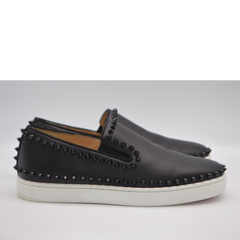 C.Louboutin クリスチャンルブタン/スパイクスタッズレザースリッポン/26.5cm/3130344//ABランク/89
