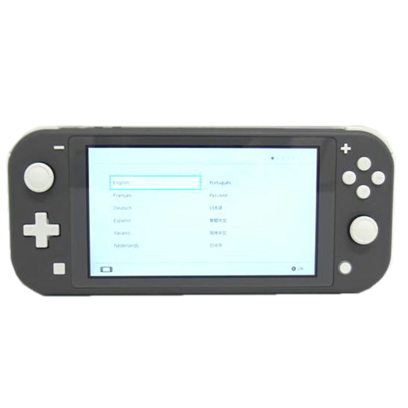 NINTENDOU 任天堂/Switch Light グレー/HDH-S-GAZAA//XJJ70012496320/Bランク/04