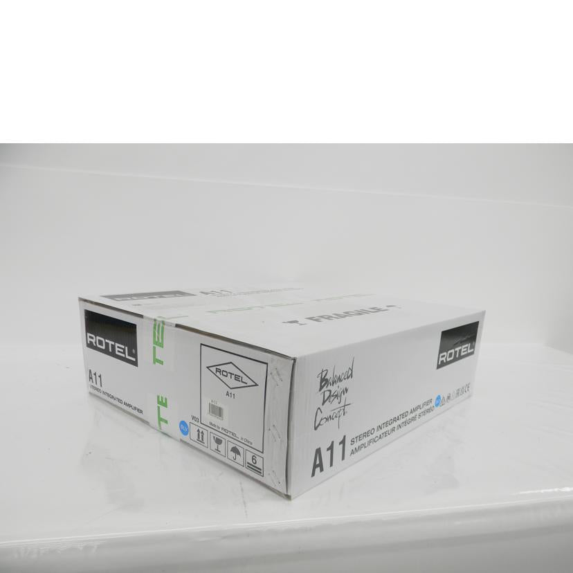 ROTEL A11 SILVER ローテル/インテグレーテッドアンプ/A11SILVER//FR017632301005069/Sランク/75
