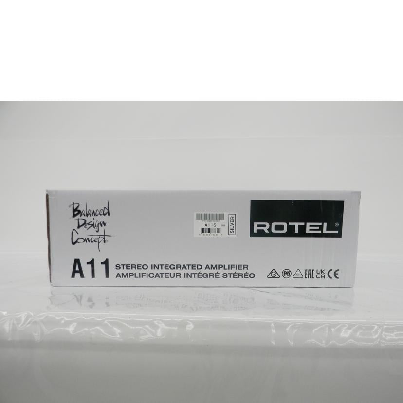 ROTEL A11 SILVER ローテル/インテグレーテッドアンプ/A11SILVER//FR017632301005069/Sランク/75