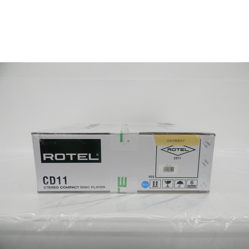 ROTEL /CD プレイヤー CD-11SILVER/CD11 SILVER//FR017643171208042/Sランク/75