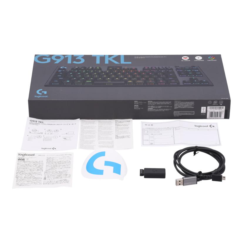 Logicool ロジクール /ゲーミングキーボード/G913-TKL-LNBK//2212MR1A8679/Bランク/62