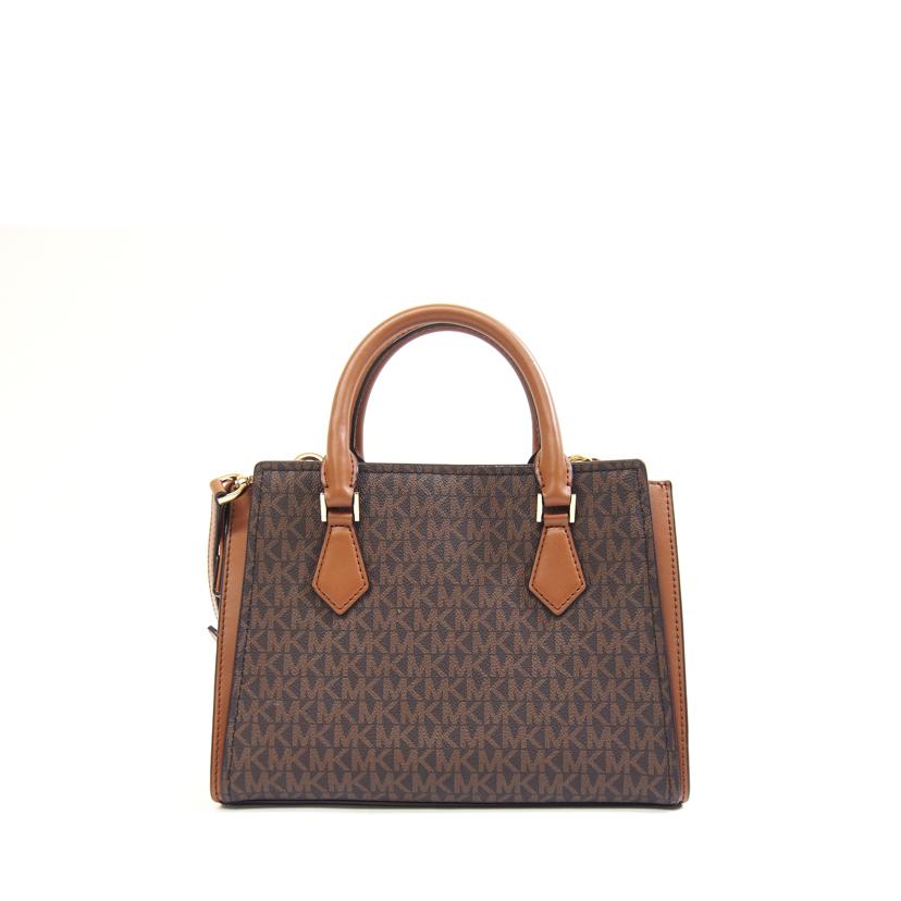 MICHAEL KORS マイケルコース/MKシグネチャーホープスモール サッチェル//Aランク/71