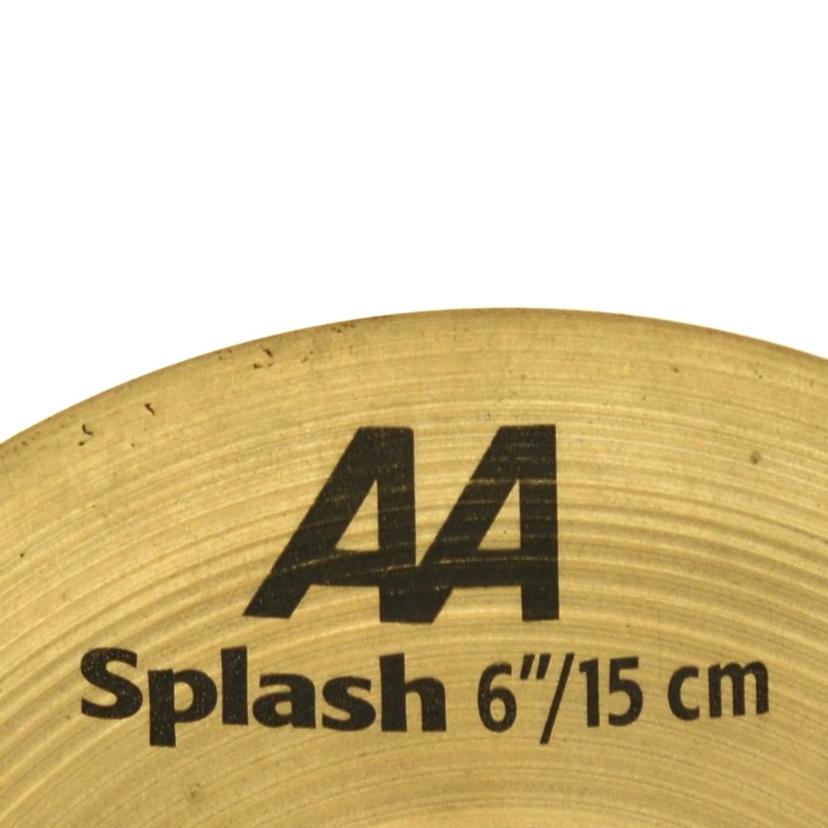SABIAN セイビアン/スプラッシュシンバル/AA Splash 6"/15cm//ABランク/75