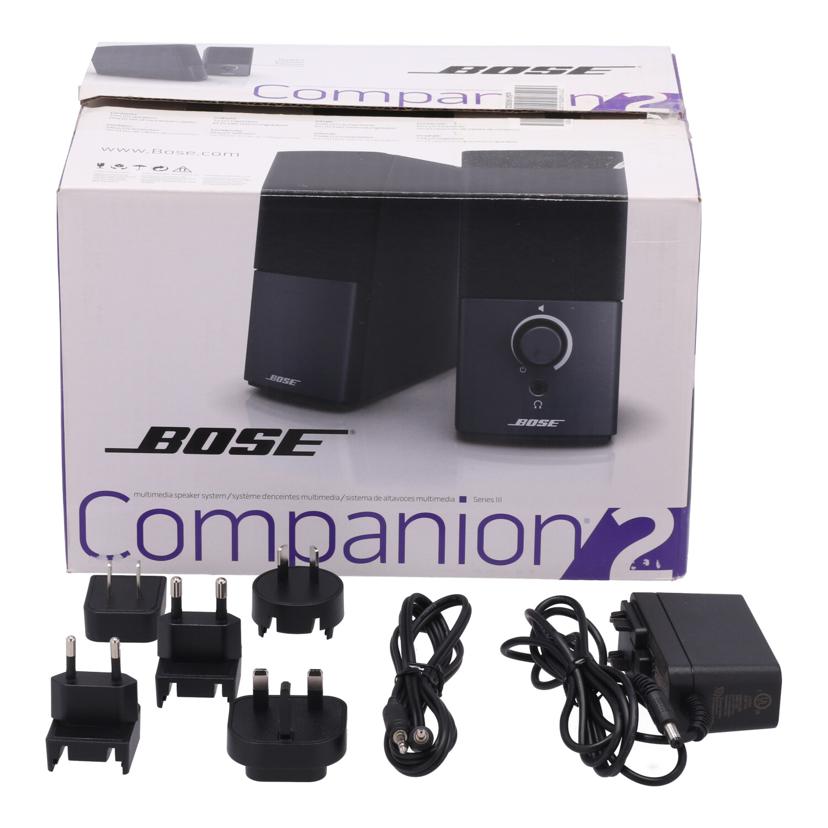 BOSE ボーズ/マルチメディアスピーカー/Companion2 SeriesIII/354495-5100//060281Z01601270BE/Bランク/62
