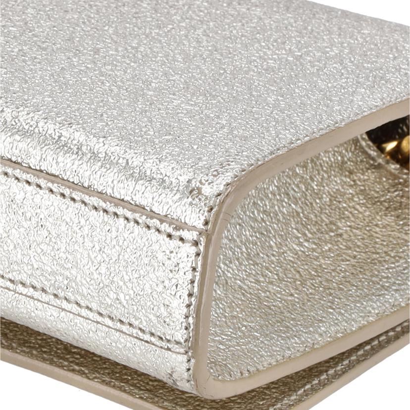 SAINT LAURENT サンローラン/ ケイトメタリックレザーチェーンショルダー /354121//UF.****/Aランク/24