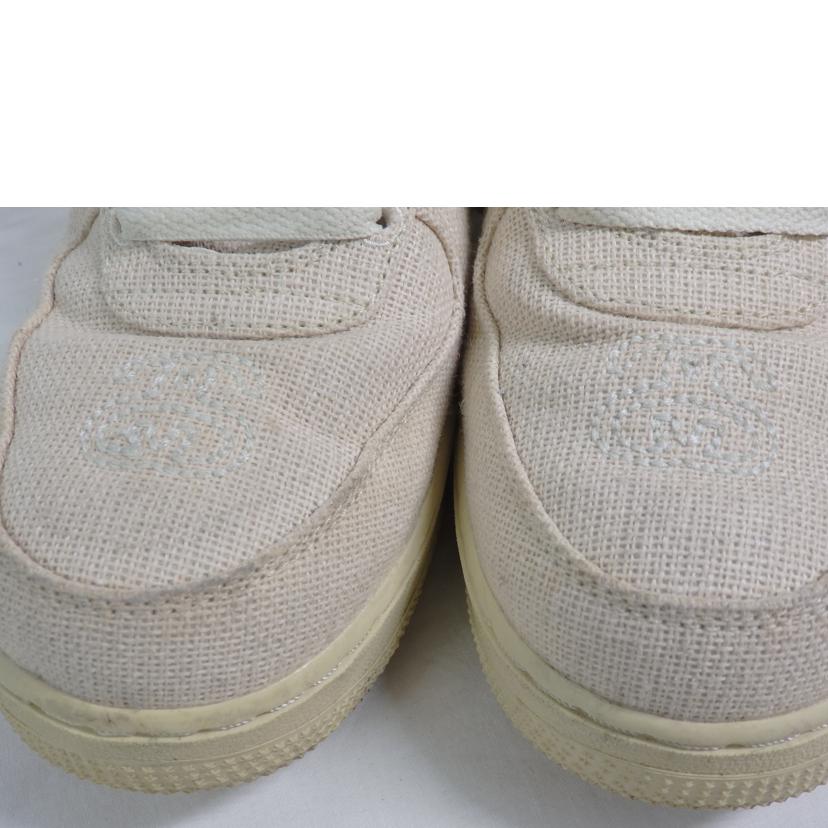 NIKE×STUSSY ナイキ/AIR FORCE1 MID/27.0cm/DJ7841-200//Cランク/84