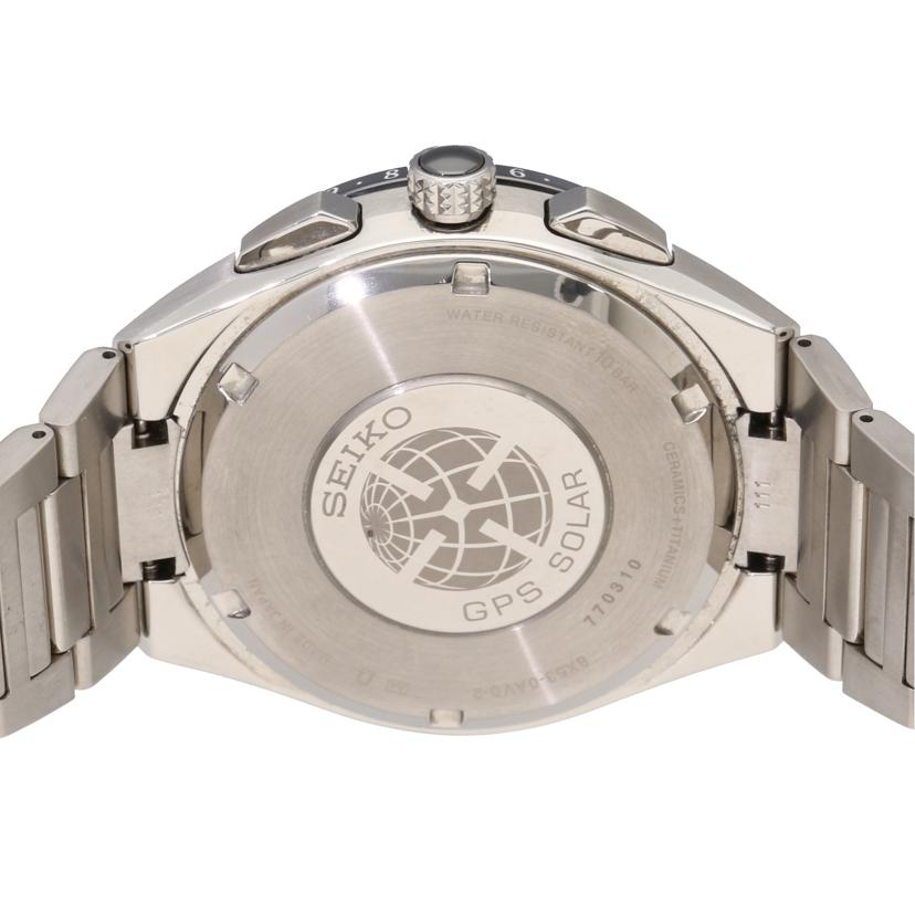 SEIKO セイコー/ASTRON/GPSソーラー/黒文字盤/8X53-0AV0-2//770***/Aランク/06