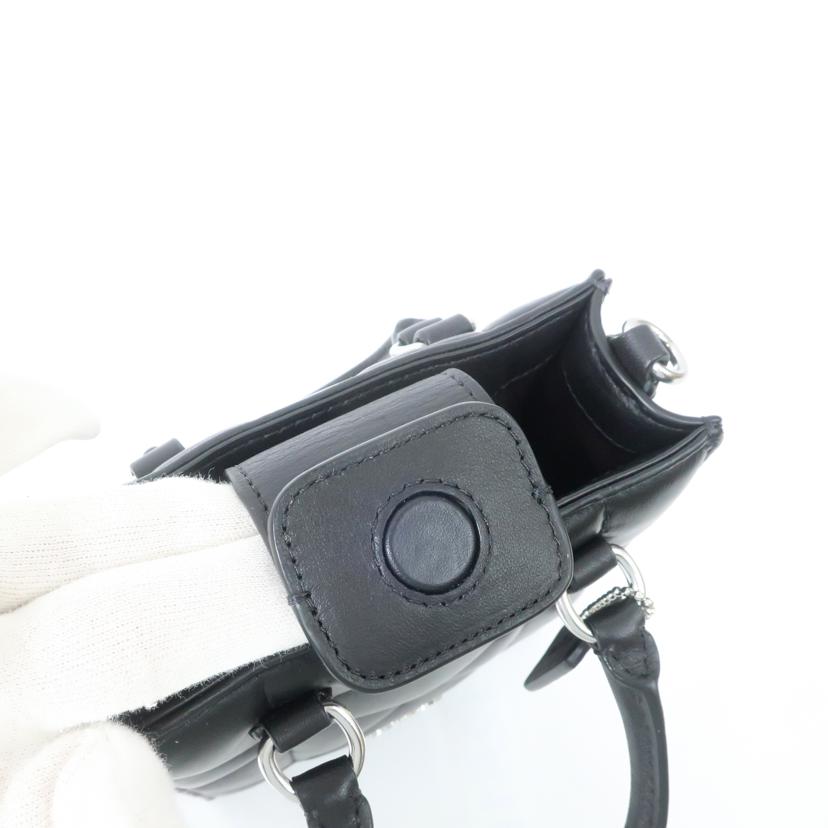 COACH コーチ/ノースサウス/ミニトートバッグ ブラック/CJ580//Aランク/65