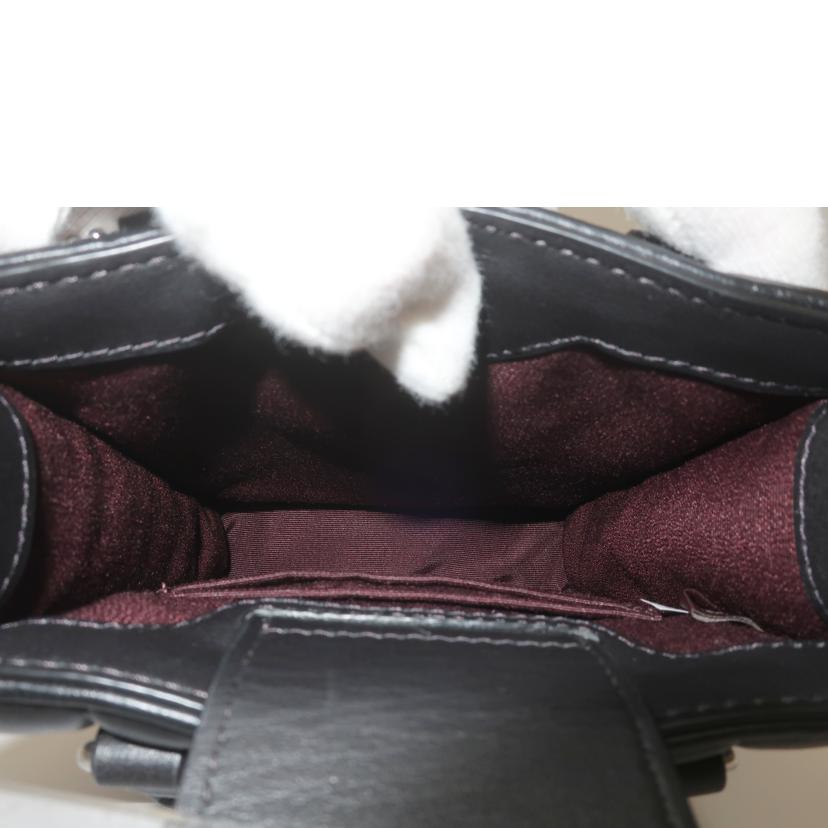 COACH コーチ/ノースサウス/ミニトートバッグ ブラック/CJ580//Aランク/65