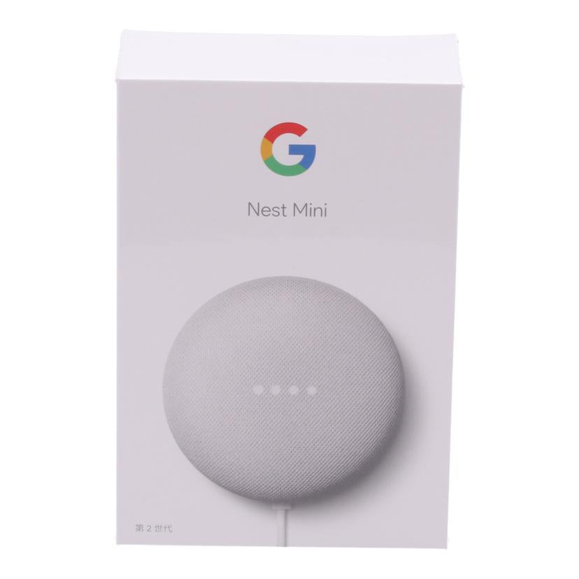Google グーグル /スマートスピーカー/Nest Mini未使用/GA00638-JP//9B19105AP36D3G/Sランク/69