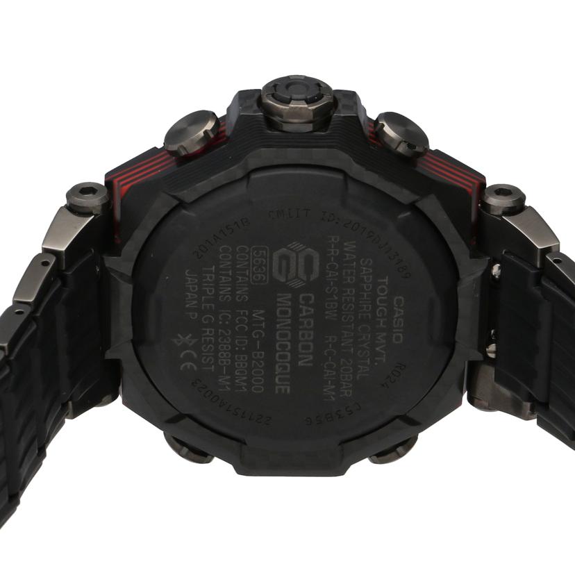 CASIO カシオ /G-SHOCK/MT-G/電波ソーラーBluetooth/MTG-B2000YBD-1AJF//201*****/ABランク/37