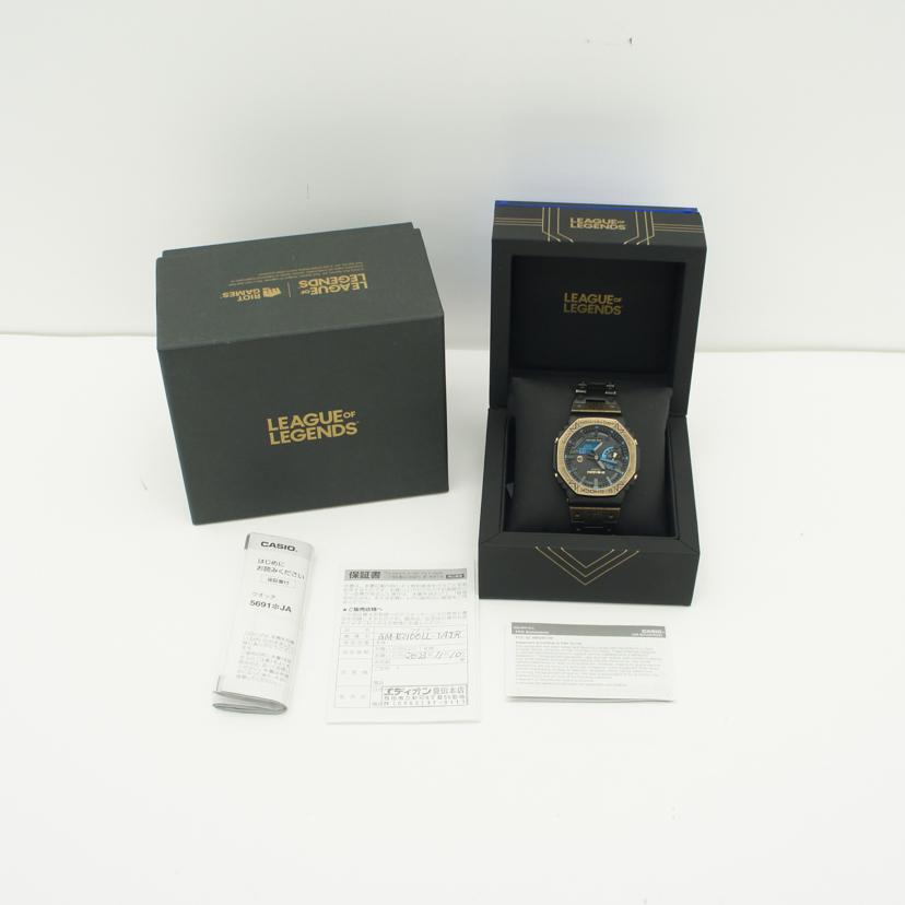 CASIO カシオ/G-SHOCK/フルメタル/リーグオブレジェンド/GM-B2100LL-1AJR//001*****/SAランク/19