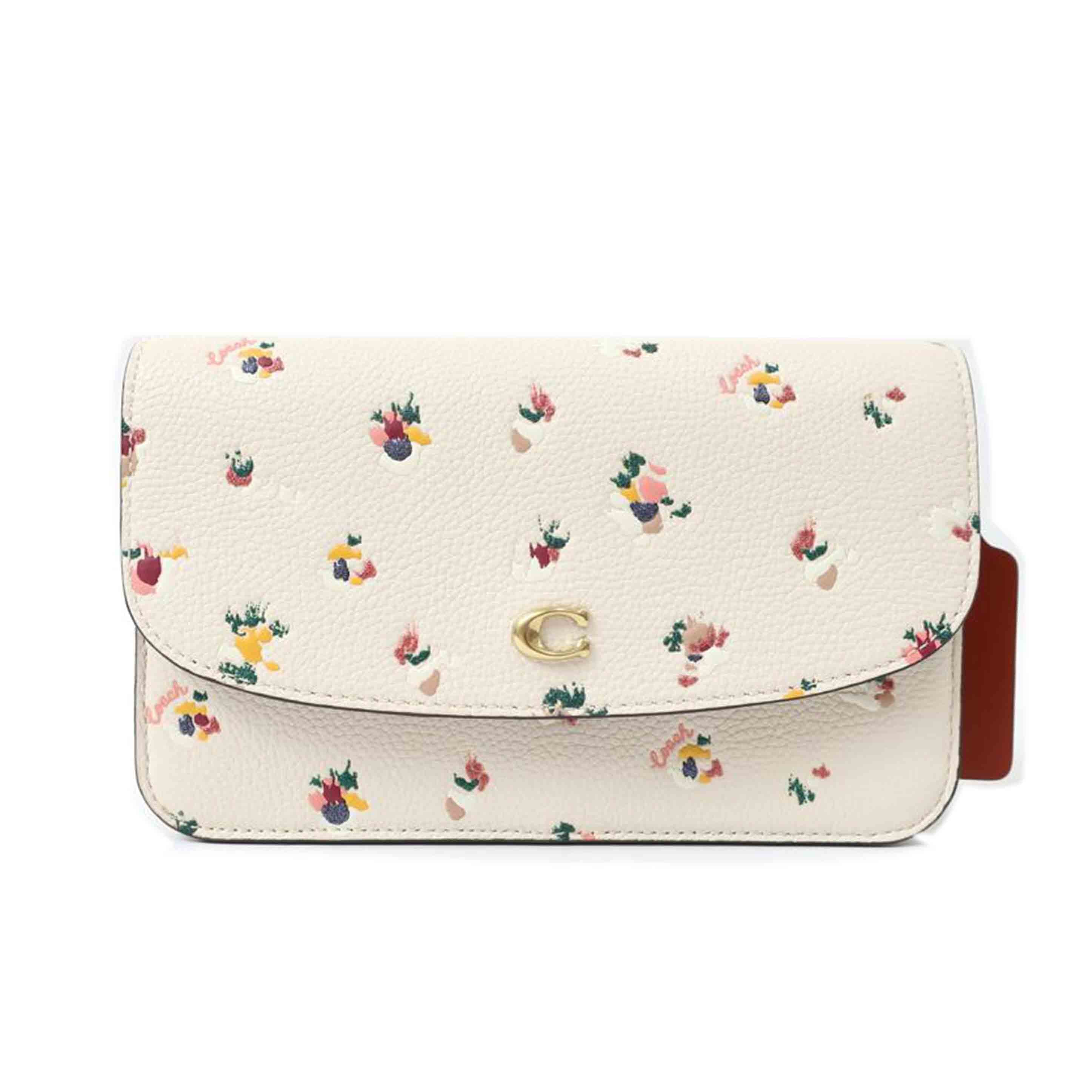 COACH コーチ/クロスボディ ウィズ ペイント ダブ フローラルプリント/ストラップ無し イニシャル有/C5363//Aランク/65