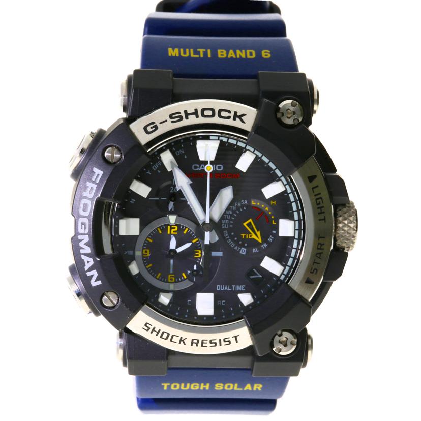 CASIO カシオ CASIO G-SHOCK フロッグマン 電波ソーラー×Bluetooth/G-SHOCK/フロッグマン/電波ソーラー×Bluetooth/GWF-A1000-1A2JF//201*****/ABランク/37