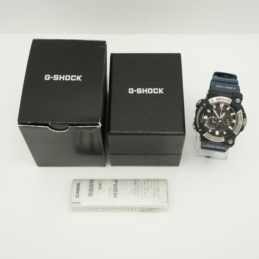 CASIO カシオ CASIO G-SHOCK フロッグマン 電波ソーラー×Bluetooth/G-SHOCK/フロッグマン/電波ソーラー×Bluetooth/GWF-A1000-1A2JF//201*****/ABランク/37
