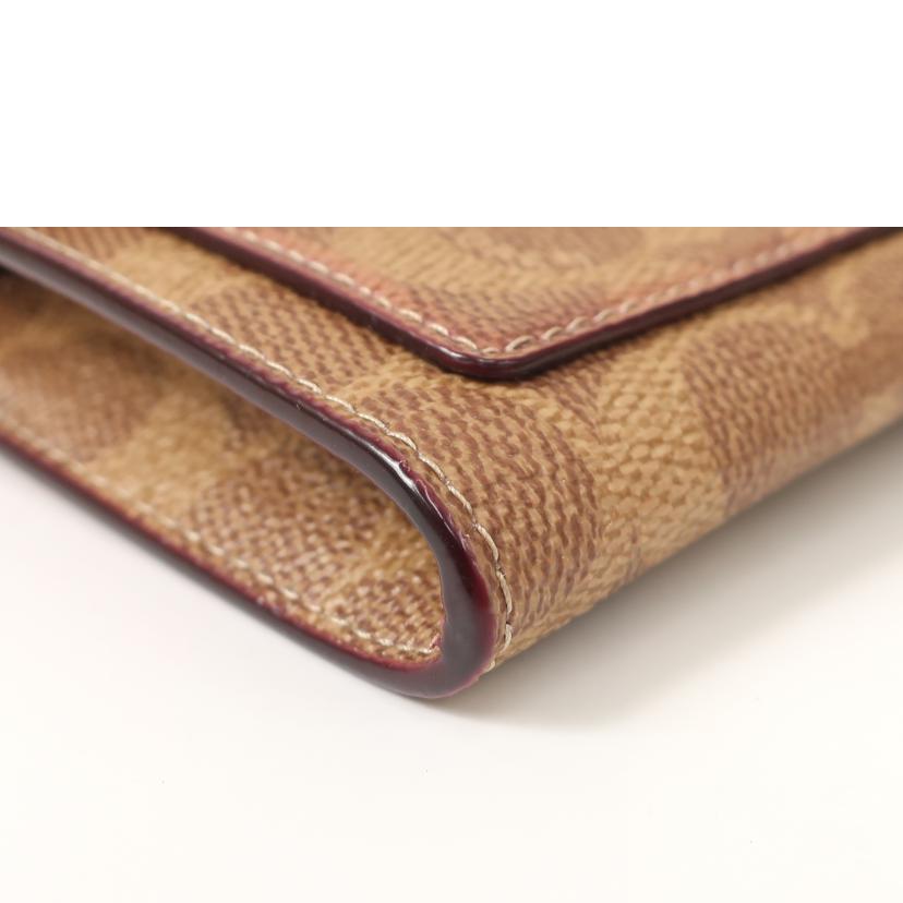 COACH コーチ/ウィン ソフト ウォレット カラーブロック シグネチャーキャンバス 長財布 リンゴ/C2327//ABランク/65