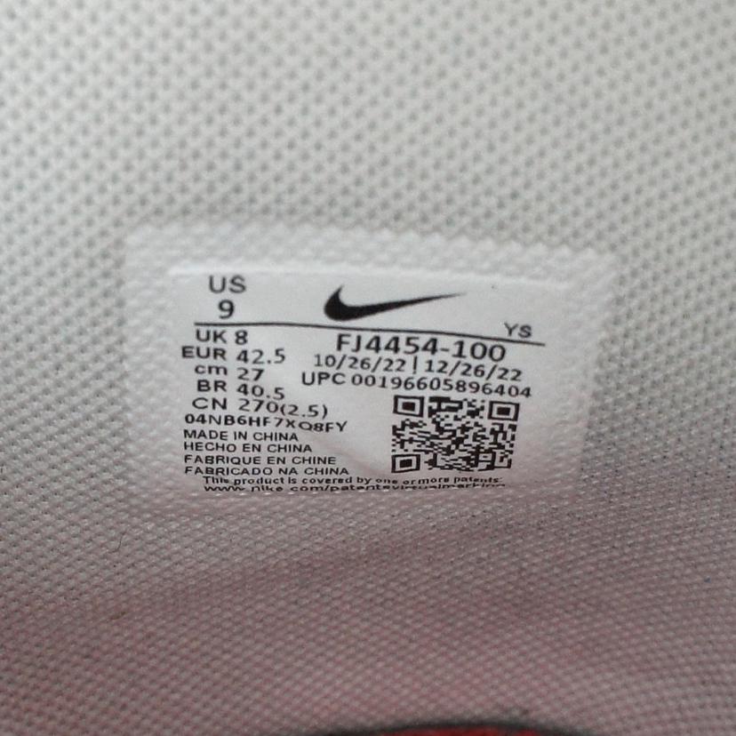 NIKE ナイキ/TERMINATOR HIGH 赤×白/FJ4454-100//Bランク/42