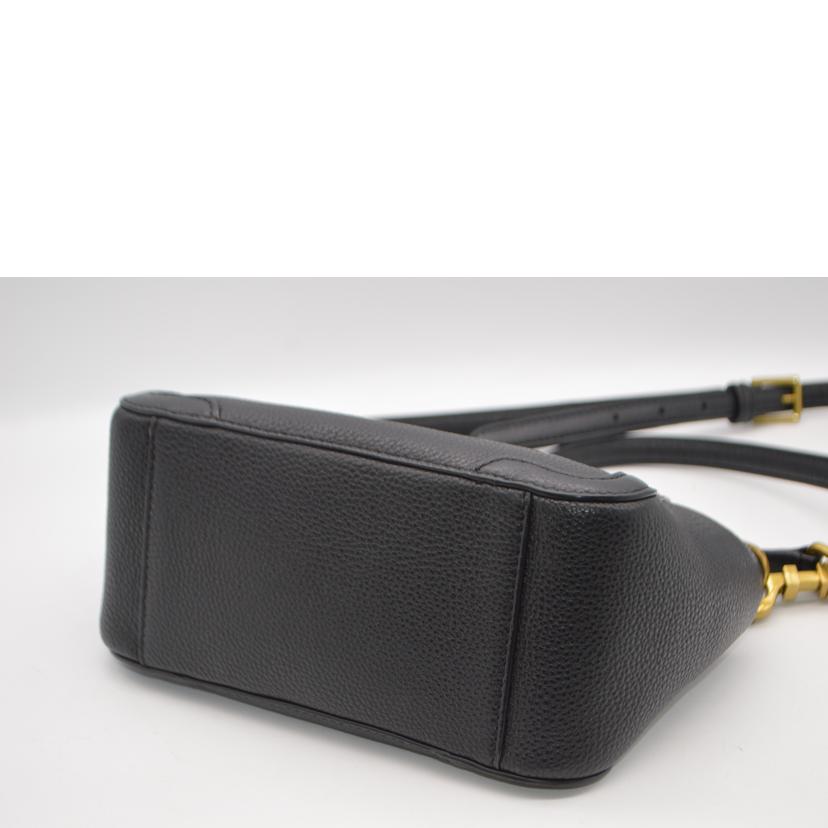 TORY BURCH トリーバーチ/フランシス/ペブルトレザー/ノワール//ABランク/89