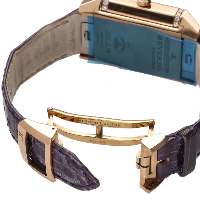 JAEGER-LE COULTRF ジャガールクルト/レベルソ スクエア レディ デュエット/自動巻/235.2.76//300****/Aランク/75