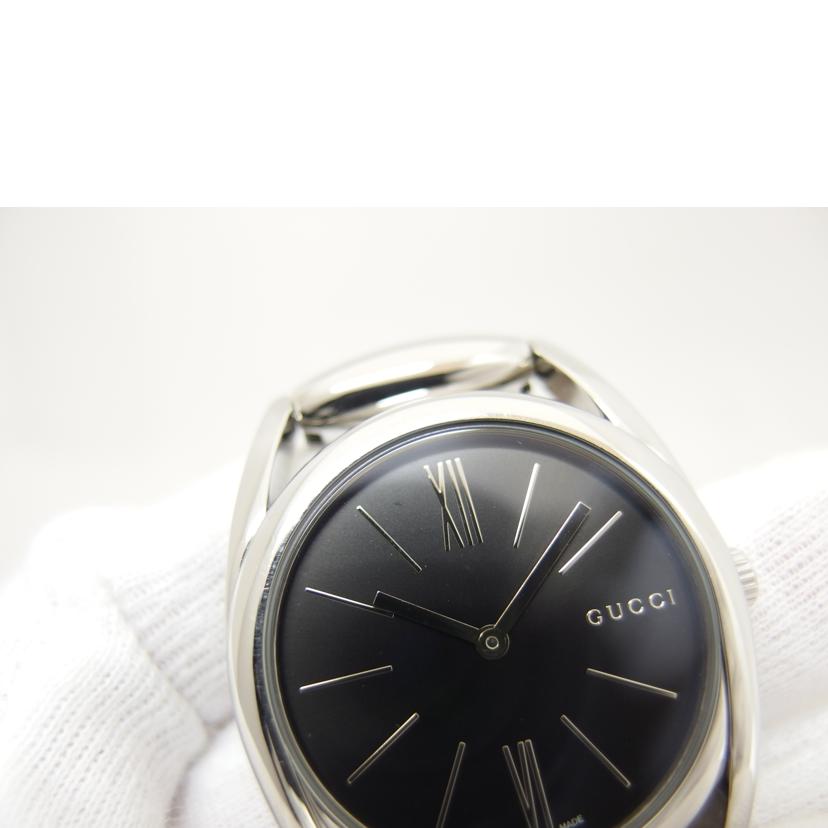 GUCCI グッチ/ホースビット35mm/ブラック文字盤/クォーツ/YA139401(139.4)//149*****/ABランク/04
