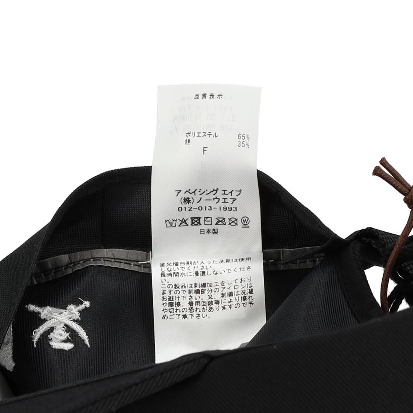 A BATHING APE ア ベイシング エイプ/×NEIGHBORHOOD コラボキャップ//サイズ F/Sランク/05