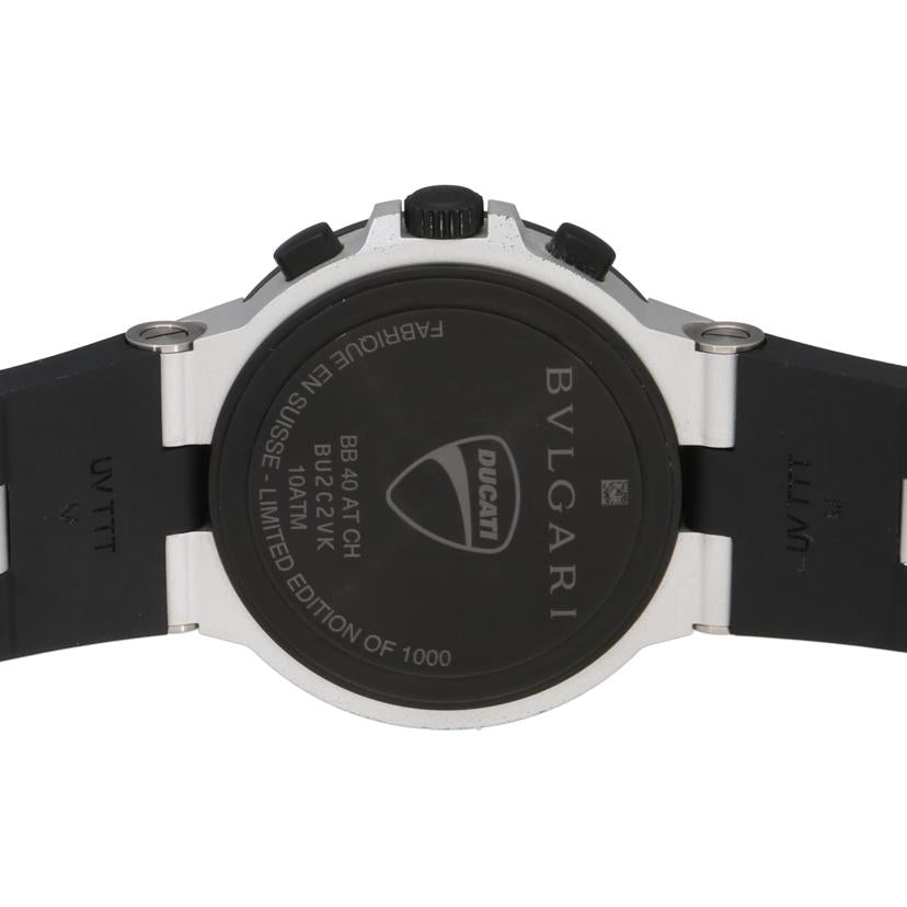 BVLGARI ブルガリ/アルミニウム・ドゥカティ/メンズ/ 自動巻/BB40ATCH //BU2****/SAランク/19