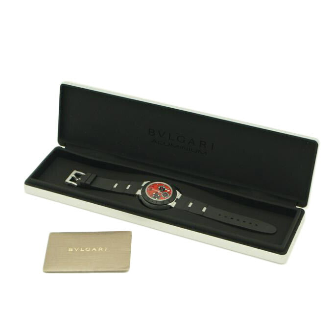 BVLGARI ブルガリ/アルミニウム・ドゥカティ/メンズ/ 自動巻/BB40ATCH //BU2****/SAランク/19