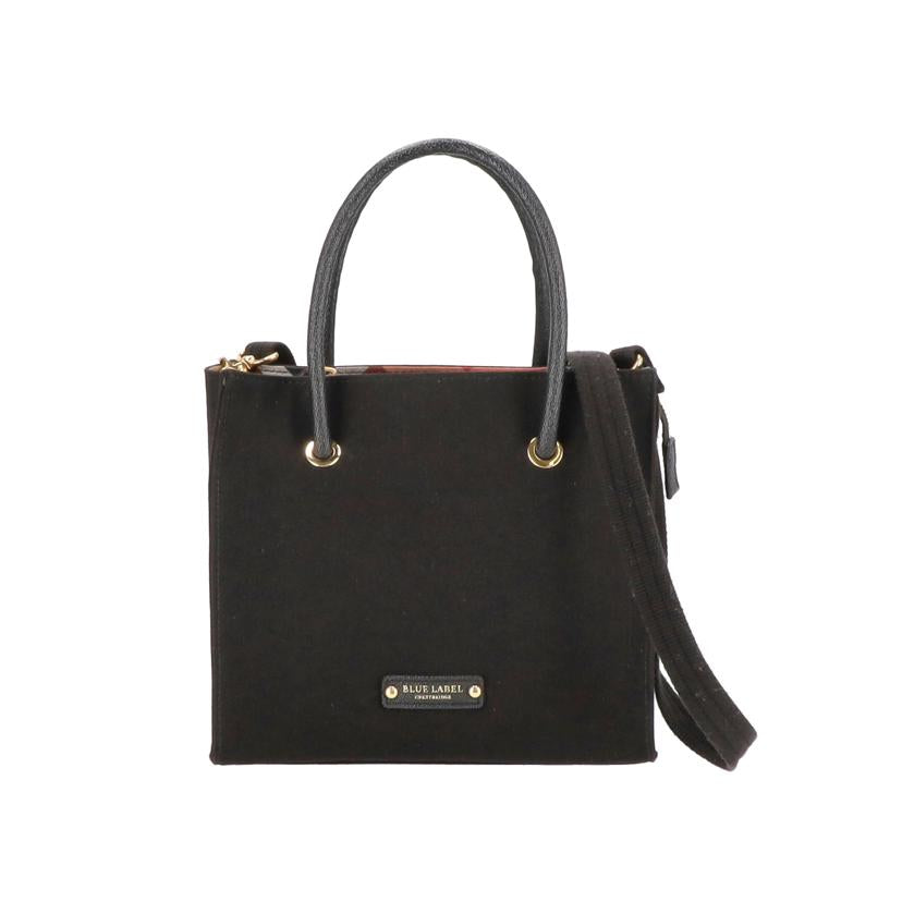 BLUELABEL CRESTBRIDGE ブルーレーベルクレストブリッジ/スクエアミニトート/55122-736-09//Aランク/09