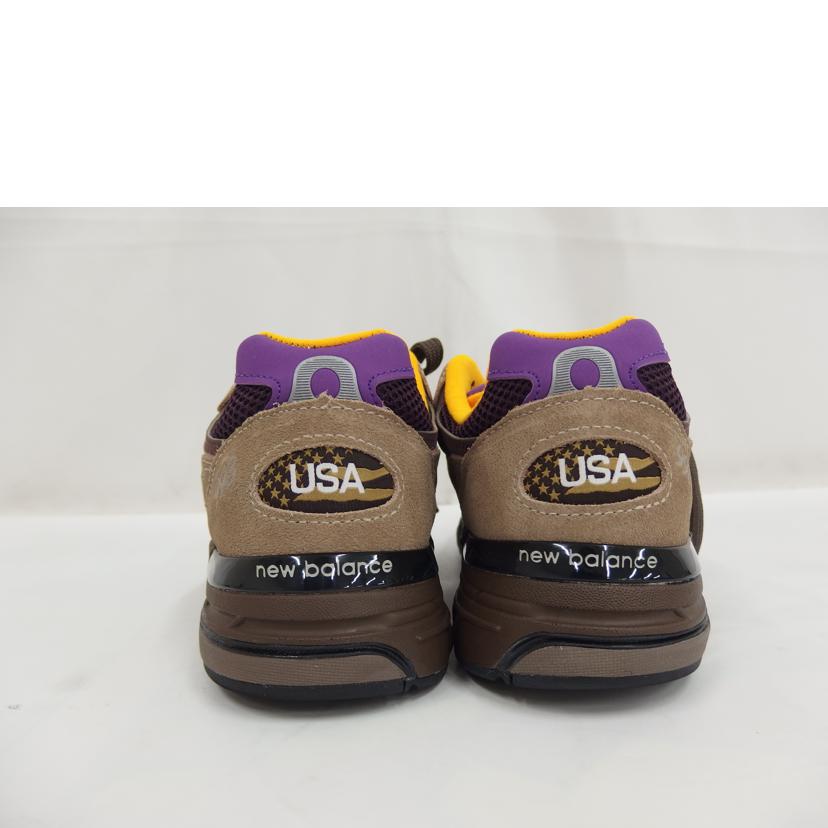 New B alance ニューバランス/New B alance993 Mushroom/Midnight Violet/U993MU//ABランク/82