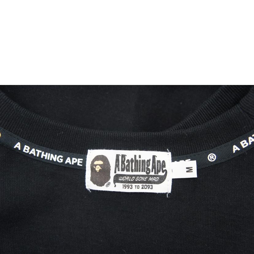 A BATHING APE ア ベイシング エイプ/BAPE FOOTBALL RELAXED FIT L/S TEE/長袖Tシャツ/001LTJ301006M//ABランク/05